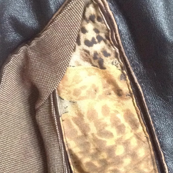 NWOT Lamb leather and silk jacket - Picture 3 of 7